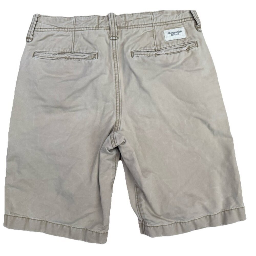 LOT 2 Pairs Abercrombie & Fitch New York Shorts SZ 28 Chino Streetwear Classic - Picture 6 of 7